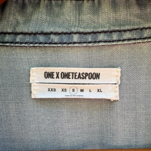 One x One Teaspoon Denim Shirt - Picture 4 of 8